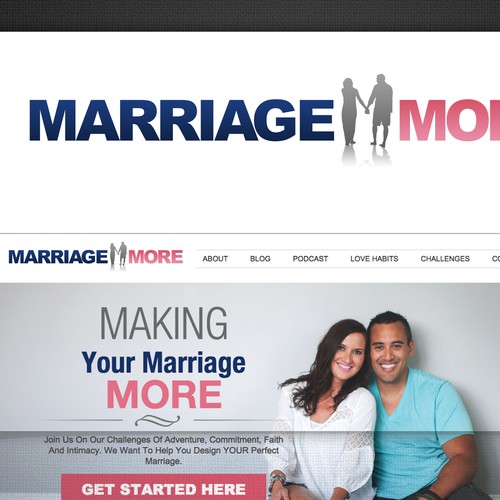 Create a logo that defines our brand: Marriage More.