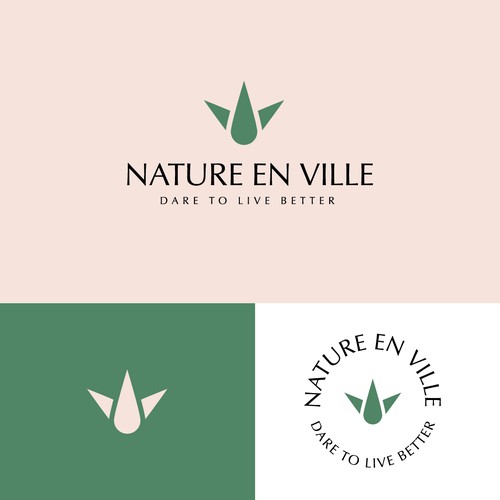 Logo concept for nature en ville