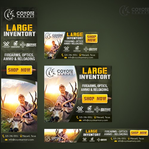Banner Add for Coyote Armory