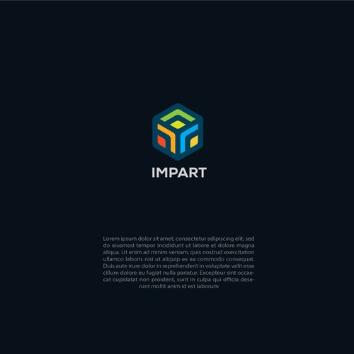 Impart logo design