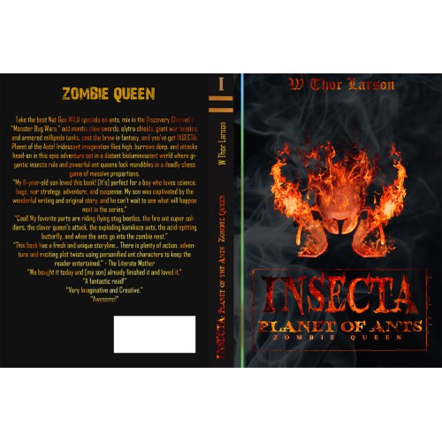 Book Cover: MG/YA fantasy adventure novel (Insecta: Planet of the Ants)