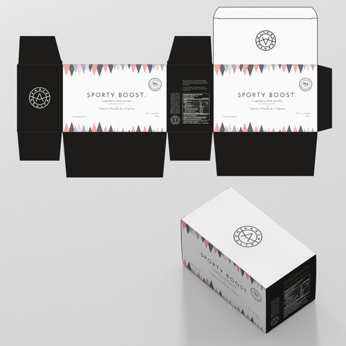 Packaging Design for Sporty Boost
