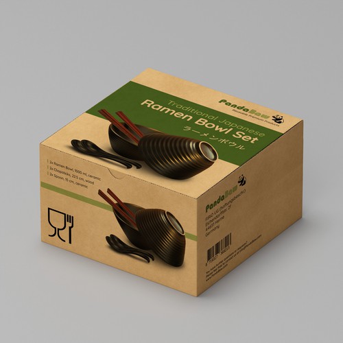 Product Packaging for Chinese Bowl Set