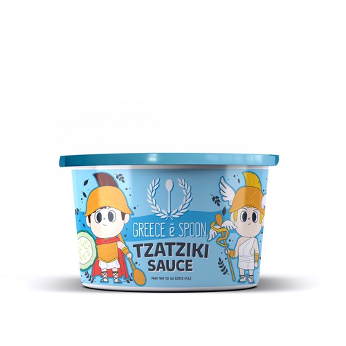 Label for Greece Sauce