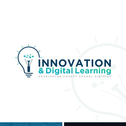 Logo concept for Charleston County School District's (CCSD) Department of Innovation & Digital Learning 