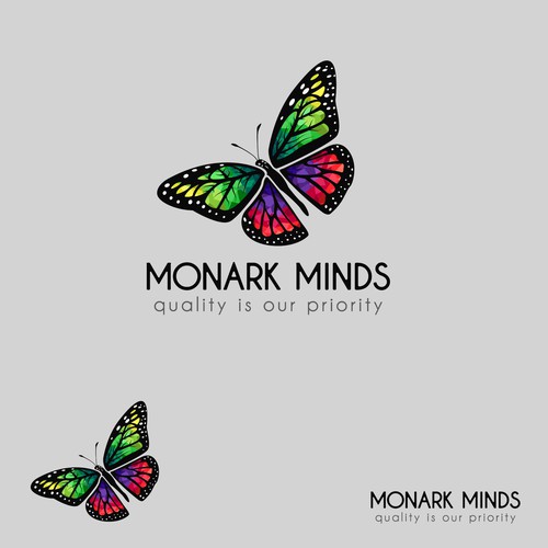 Detailed Logo Concept for Monark Minds