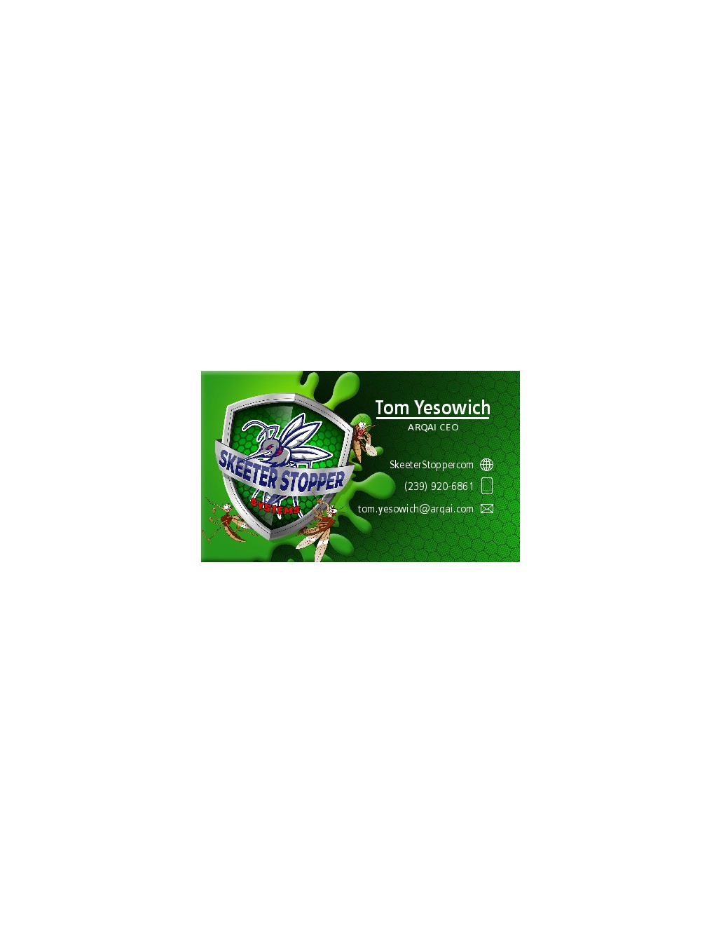 business cards, stationary, and artwork for a website