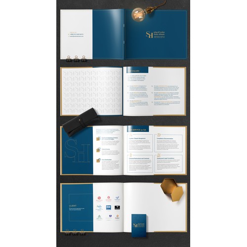 design luxurious law firm profile - target clients wealthy companies