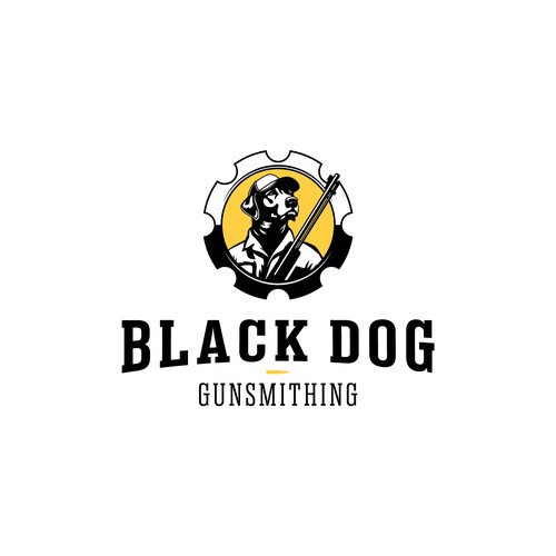 Black Dog Gunsmithing Logo