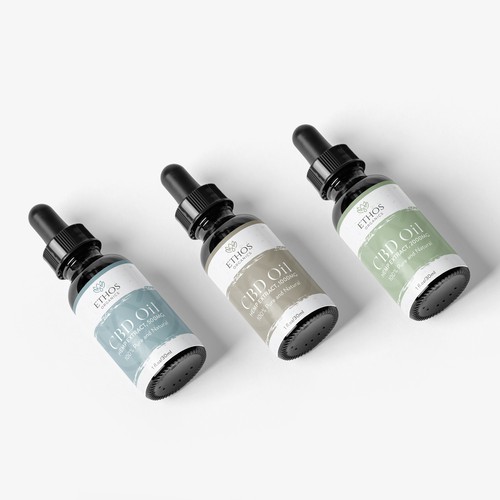 CBD Oil Label