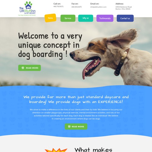 Pet website.