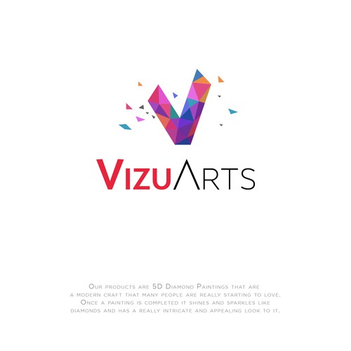 Vizu art logo