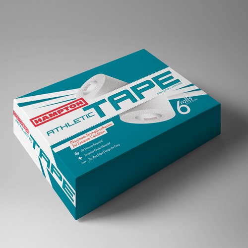 Product Box Design - Athletic Tape