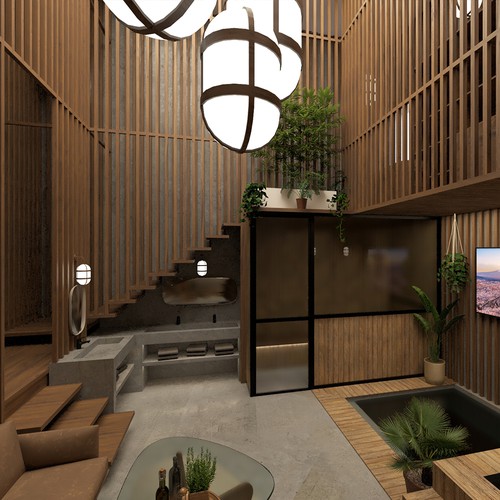 Toji Modern Bathouse