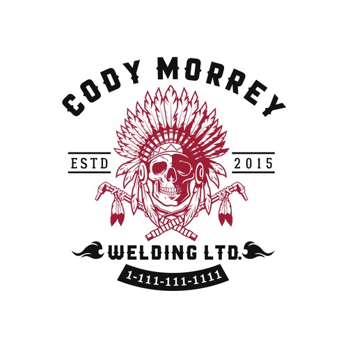 Winner Cody Morrey Welding Ltd Logo Design