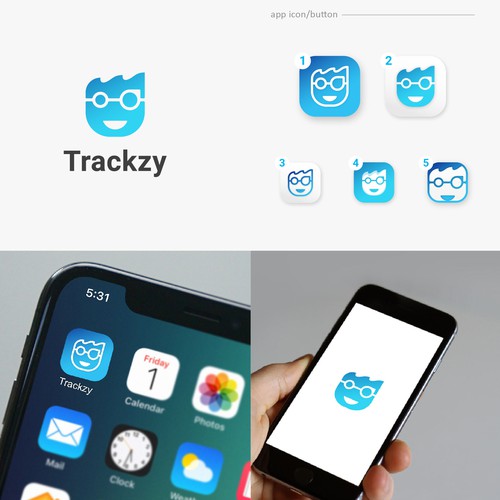 Trackzy app icon
