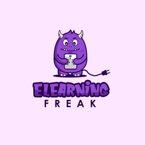 Cute monster design 
