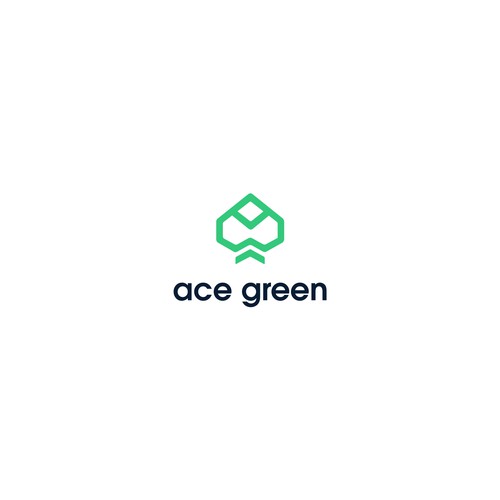Ace Green Logo Design