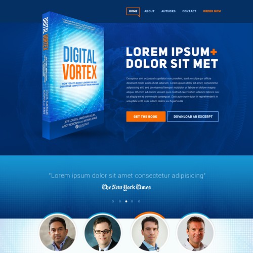 Digitally themed book website for IMD and Cisco!