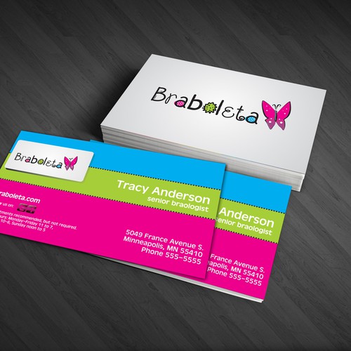 Help Braboleta with a new logo and business card