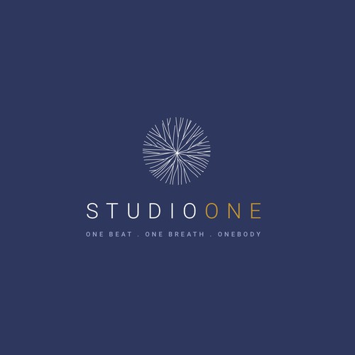 Wellness studio logo design concept