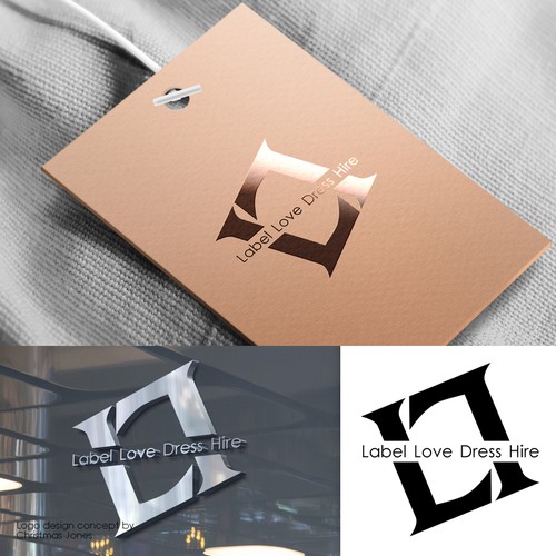 Logo concept for a luxury online clothing store