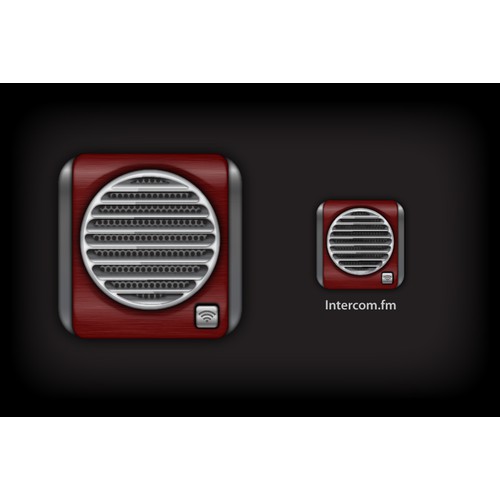 Intercom.fm needs a new button or icon