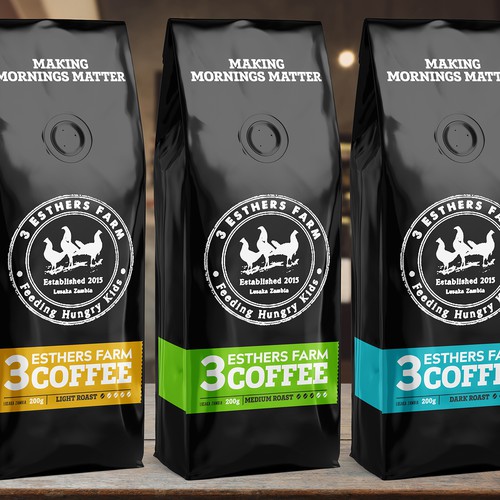 Packing 3 Esther Farm Coffee 