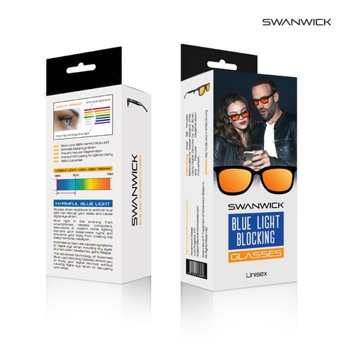 Swanwick Blue Light Blocking Glasses Pack