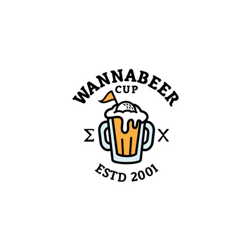 WannaBeer golf cup
