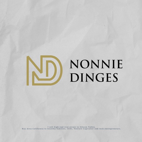  Design a modern powerful "monogram style logo" for Luxury Real Estate Agent.