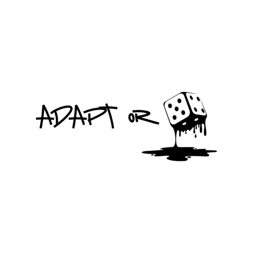 logo concept for adapt or die