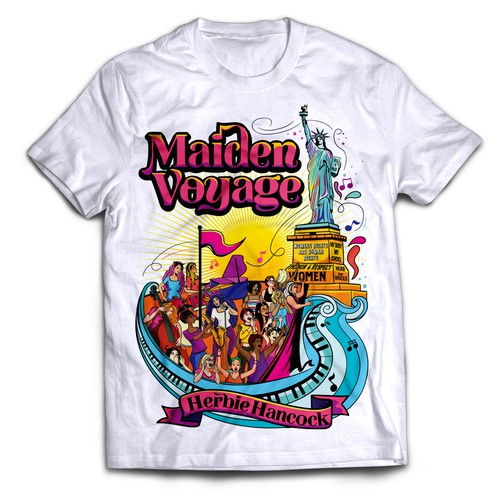 Colorful T-shirt design
