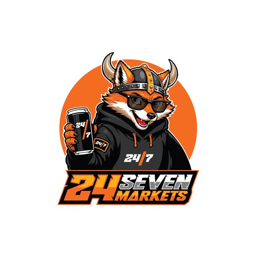 Logo Concept for 24 seven markets vending machine