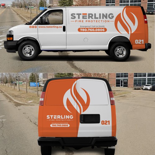 Sterling Fire Protection Inc Van Wrap