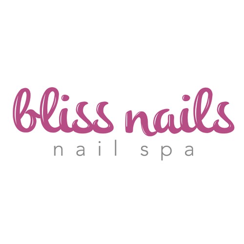 Logo for modern nail studio in Bangkok