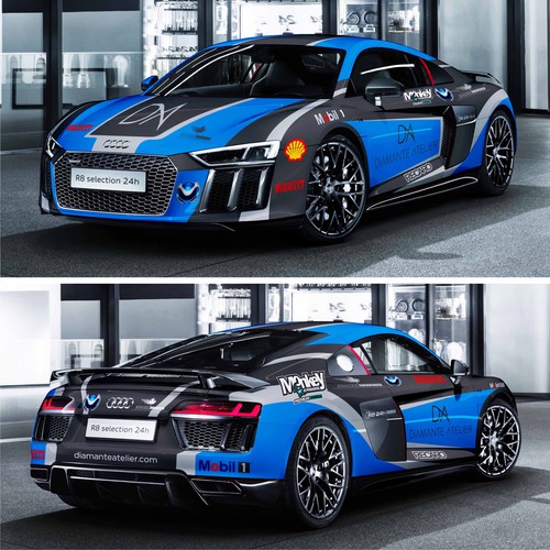 Make this 2017 R8 a sick race car!