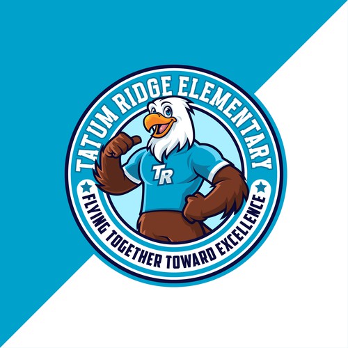 Awesome Eagle Mascot