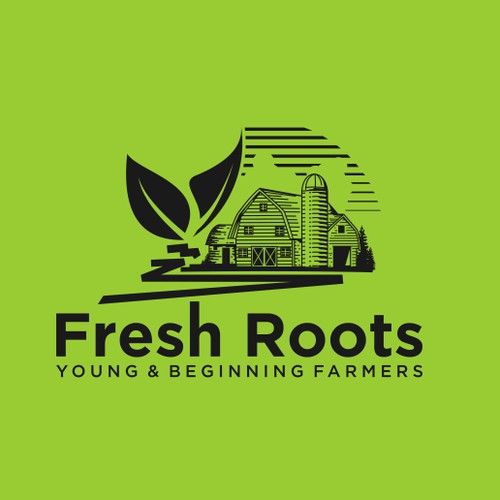 logo for fresh roots