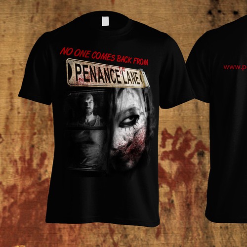 Horror Film Official TShirt - Tyler Mane's PENANCE LANE
