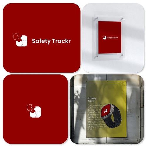 Safety Trackr corporative logo for contest entry