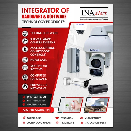 Sales Flyer for Technology Company