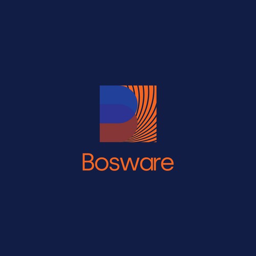 Modern logo design for software company