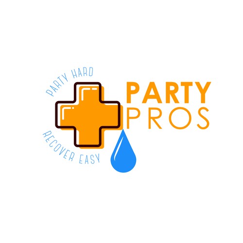 Logo for party hidration services