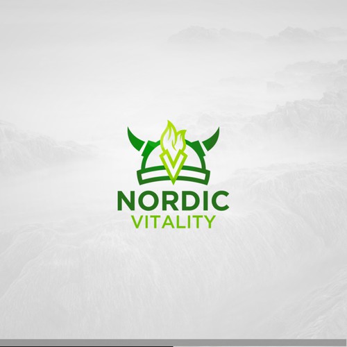 Bold logo for fitness vitality
