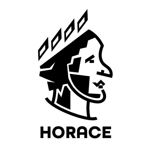 logo for the greek poet horace