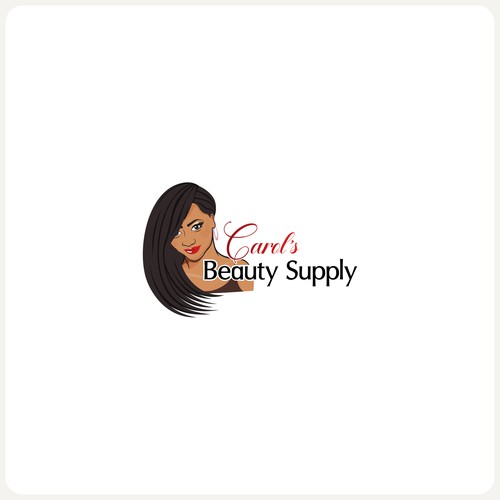 Logo design for Carol's Beauty Supply