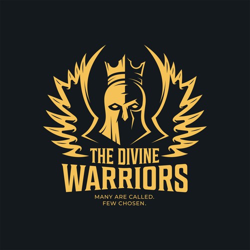Rugged Spartan Warrior Logo
