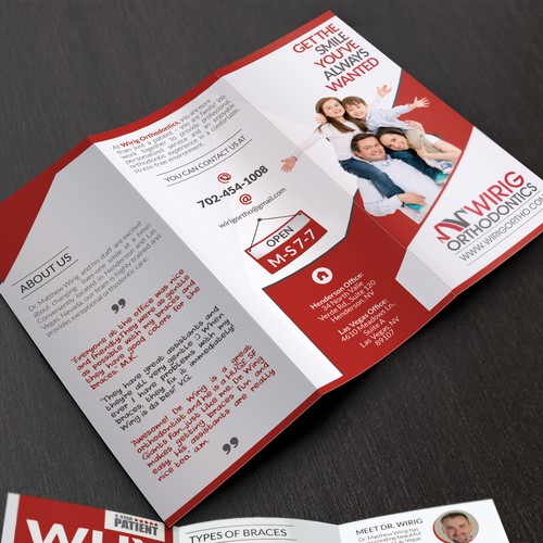 Create our company Brochure for events and marketing.