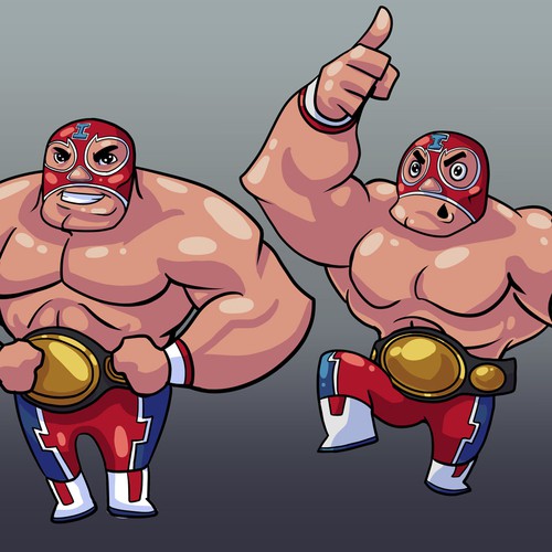 Luchador Character Concept
